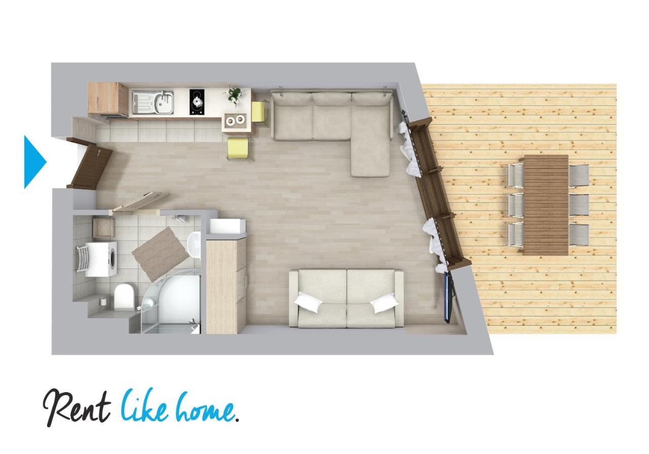 Rent Like Home - Marea ミエンジズドロイェ エクステリア 写真
